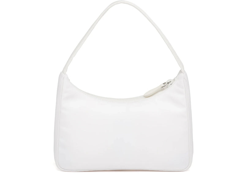 Prada Re-Edition 2000 Nylon Mini Bag White