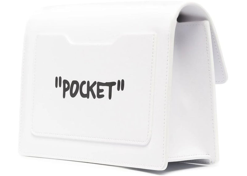 Off-White Cash Inside Ss22 Jitney Bag White/Black