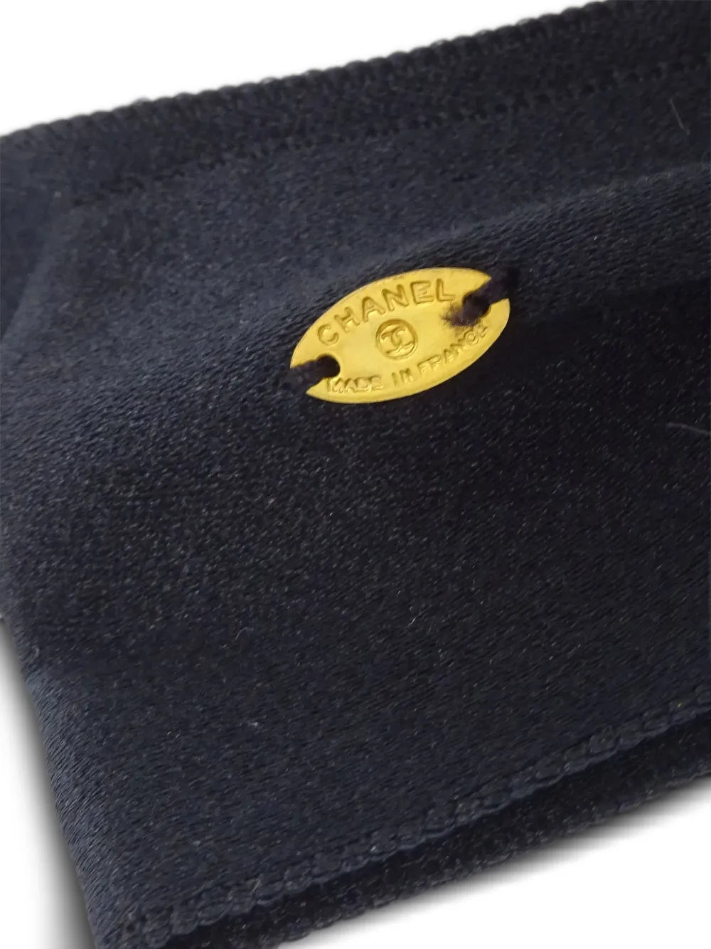 CC-logo Bow hair clip