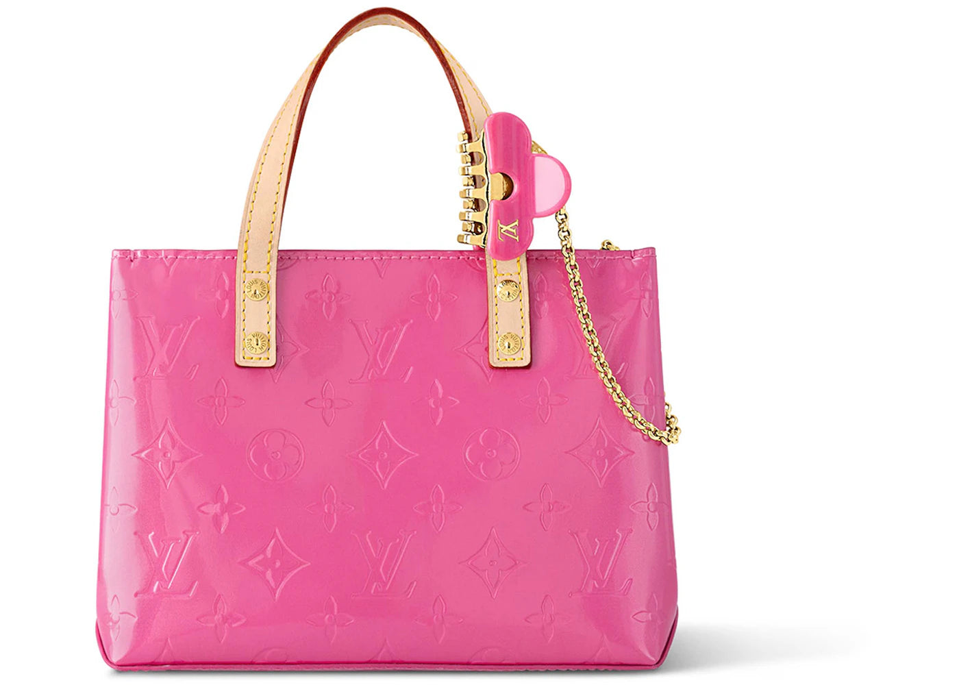 Louis Vuitton Reade Pm Tote Neon Pink