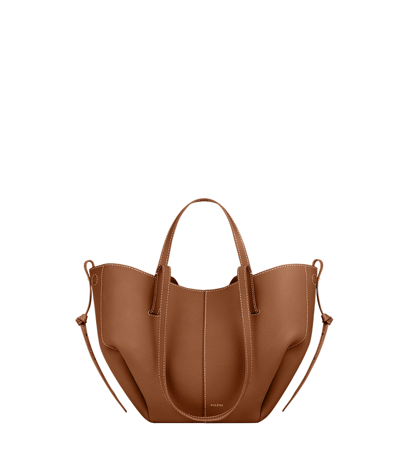 Polene Cyme Mini Textured Camel