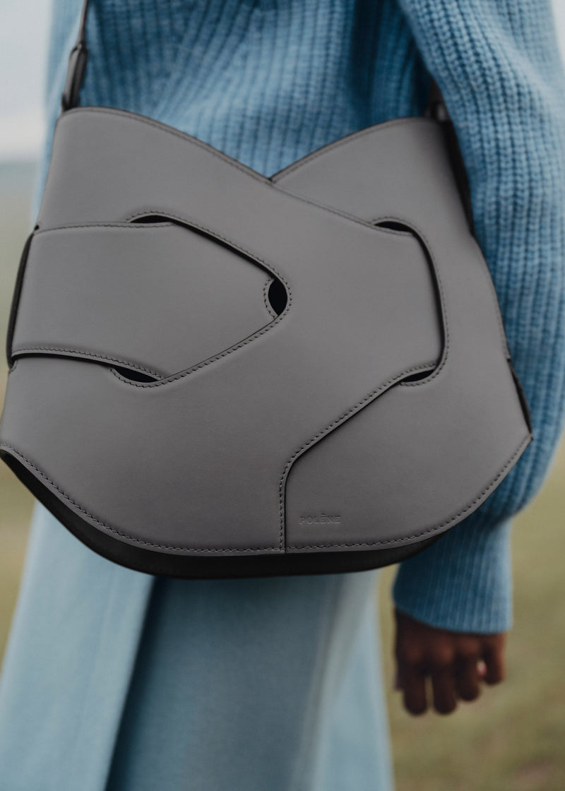 Polene Nodde Hobo Smooth Stone