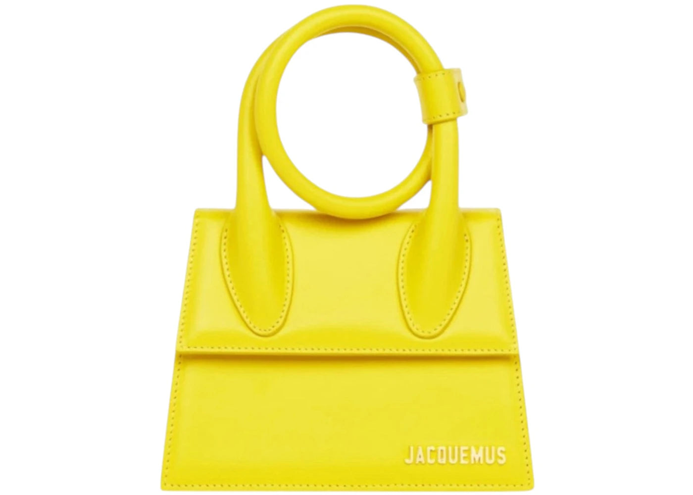 Jacquemus Le Chiquito Noeud Yellow