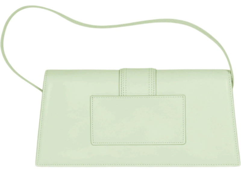 Jacquemus Le Bambino Long Flap Shoulder Bag Light Green