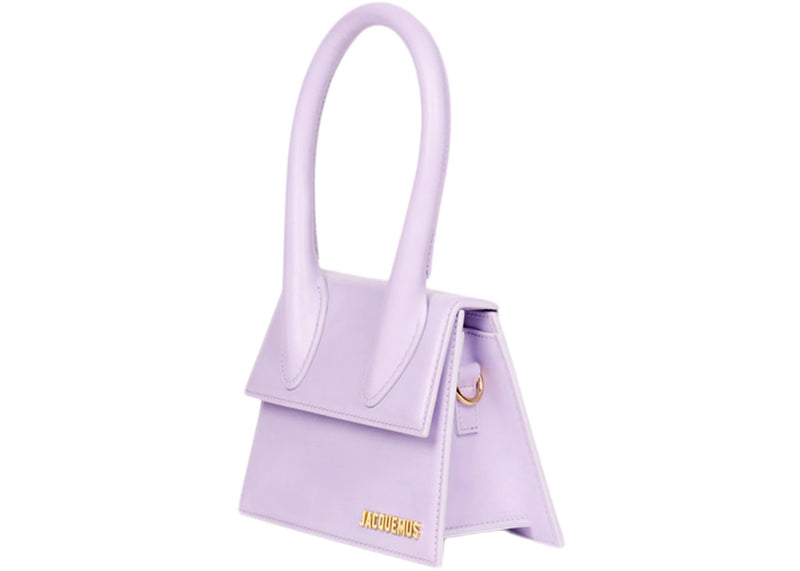 Jacquemus Le Chiquito Moyen Signature Handbag Lilac