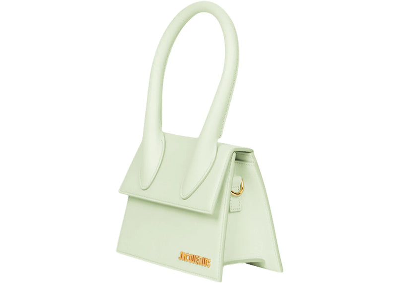 Jacquemus Le Chiquito Moyen Signature Handbag Light Green