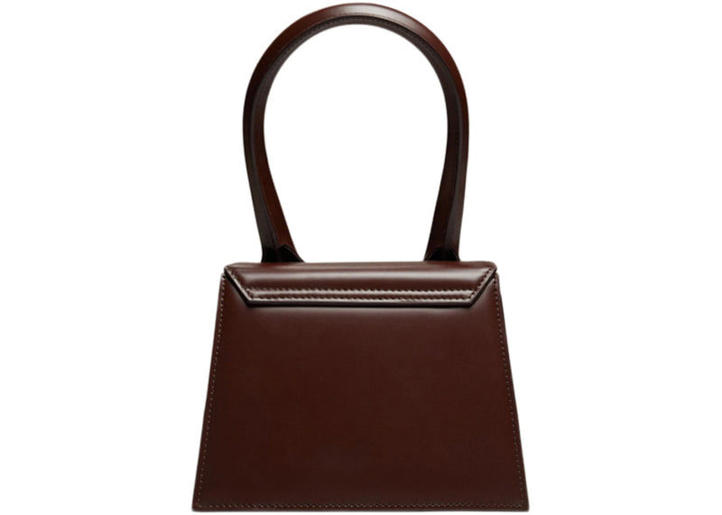 Jacquemus Le Chiquito Moyen Signature Handbag Dark Brown