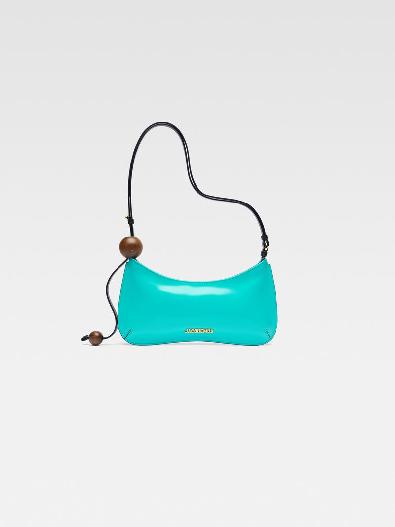 Jacquemus The Bisou Perle Beaded Shoulder-Bag Turquoise