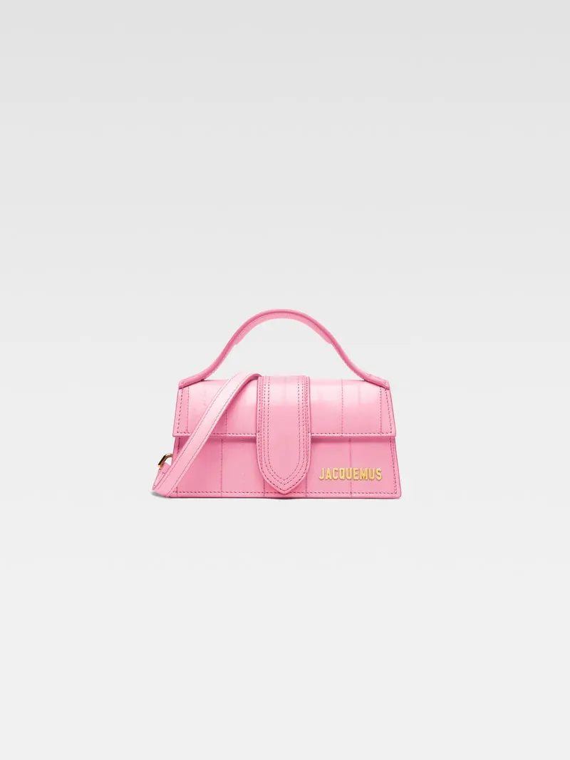Jacquemus The Bambino Mini Flap Bag Pale Pink
