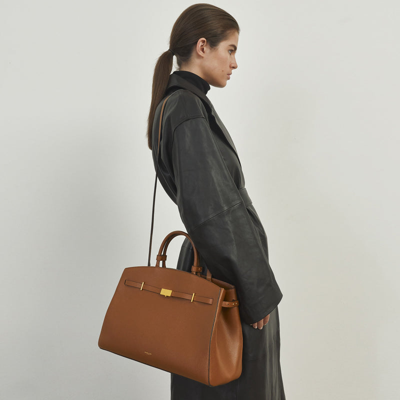DeMellier The Hudson tan small grain