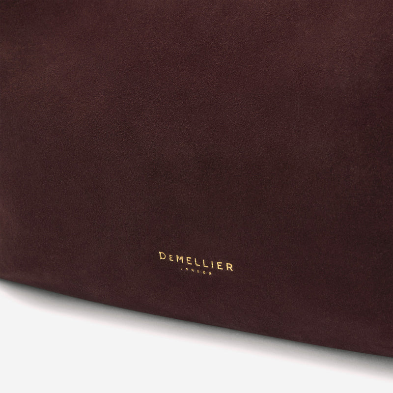DeMellier The Miami burgundy suede & burgundy smooth