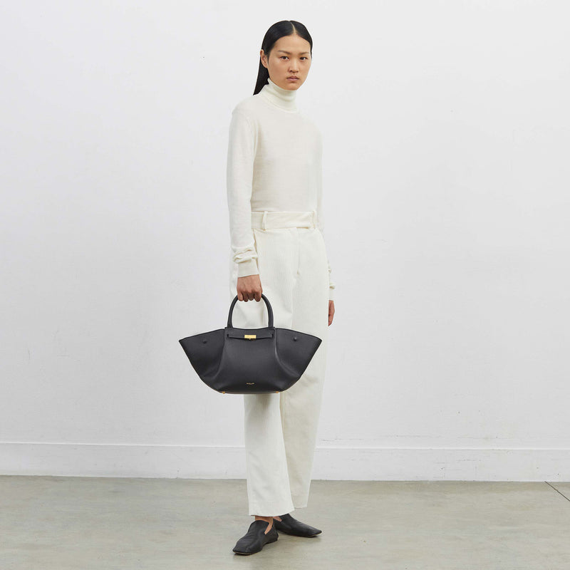 DeMellier The Midi New York deep tan suede & tan smooth