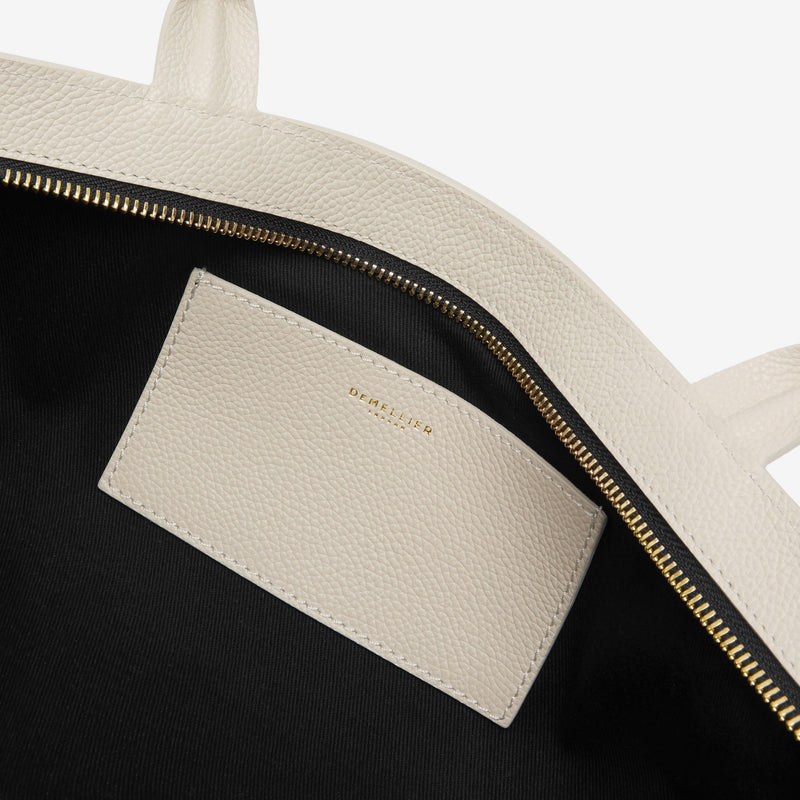 DeMellier The New York Shoulder off-white small grain