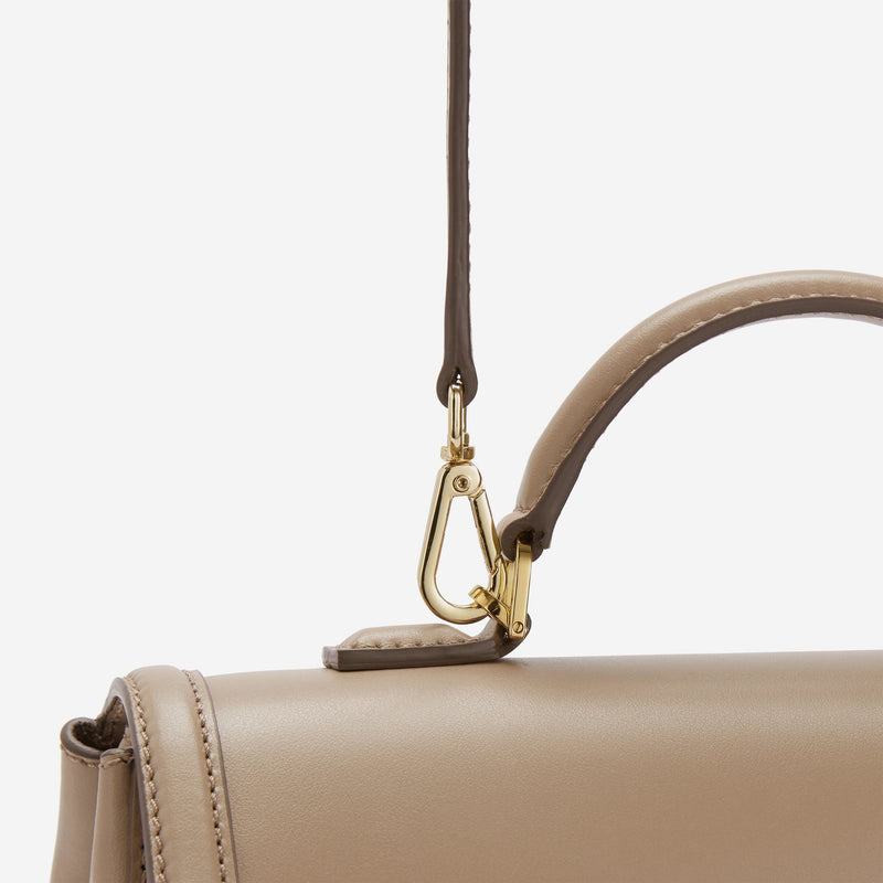 DeMellier The Midi Paris dark sand smooth