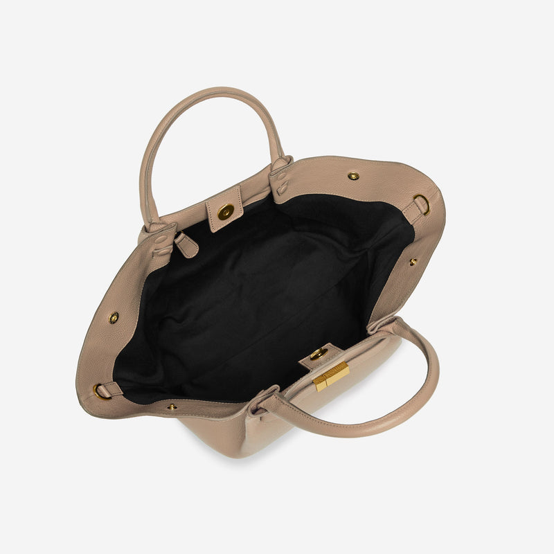 DeMellier The Midi New York dark sand small grain