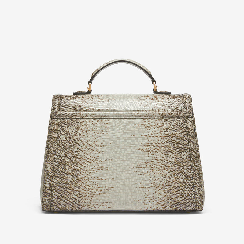 DeMellier The Midi Paris natural lizard-effect