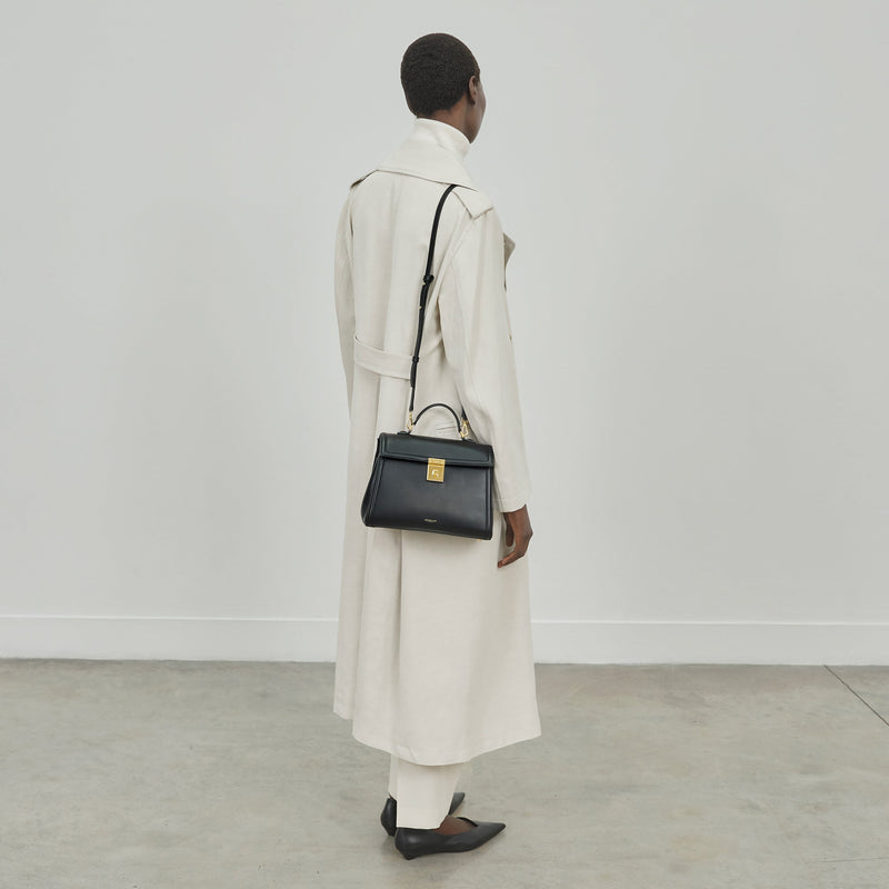 DeMellier The Midi Paris burgundy suede & burgundy smooth