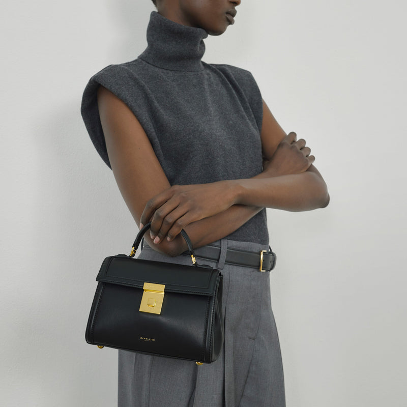 DeMellier The Paris burgundy suede