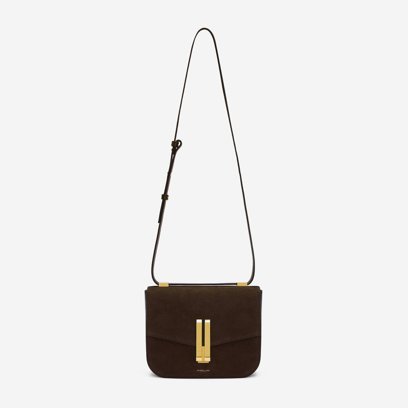 DeMellier The Vancouver mocha suede & mocha smooth