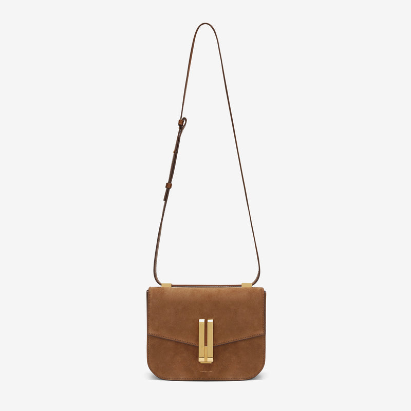 DeMellier The Vancouver deep tan suede & tan smooth