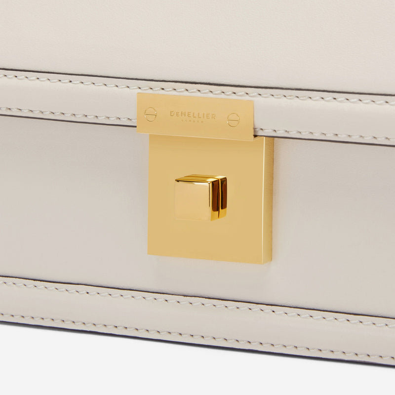 DeMellier The Paris Crossbody off-white smooth