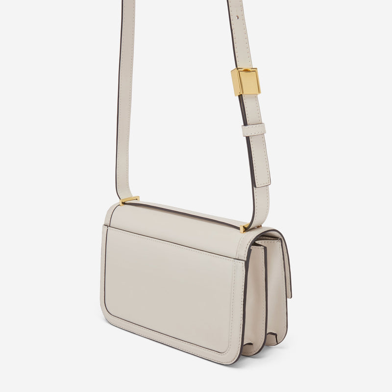 DeMellier The Paris Crossbody off-white smooth