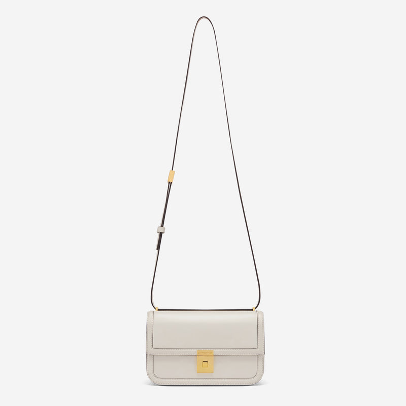 DeMellier The Paris Crossbody off-white smooth