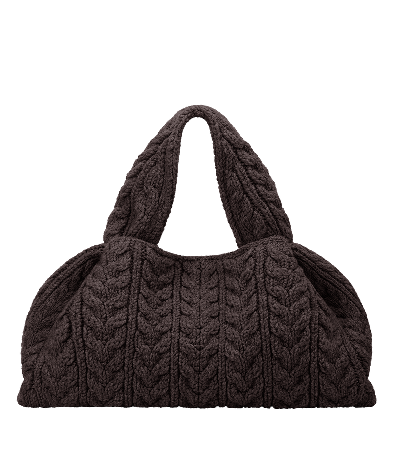 Polene Numero Neuf Large Merino Ebony