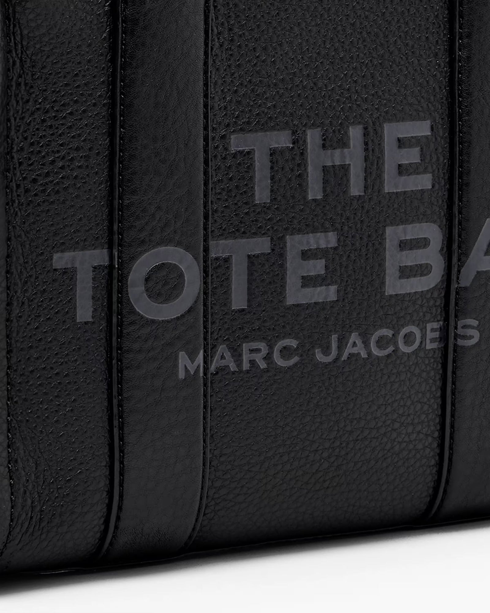 Marc Jacobs Marc Jacobs The Leather Small Tote Bag Black Black