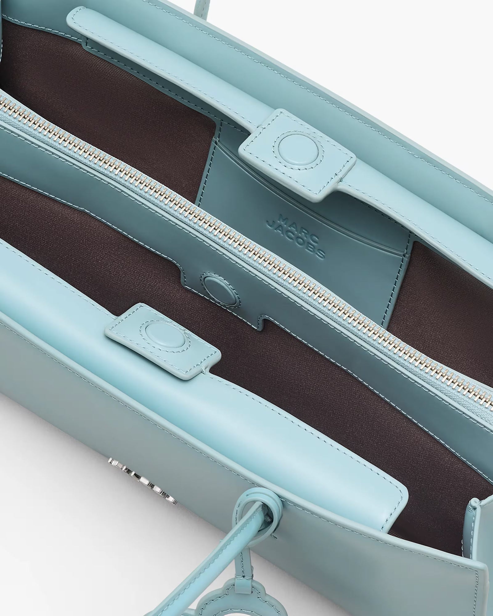 Marc Jacobs Marc Jacobs The Glam Mirror Satchel Sky Blue Sky Blue