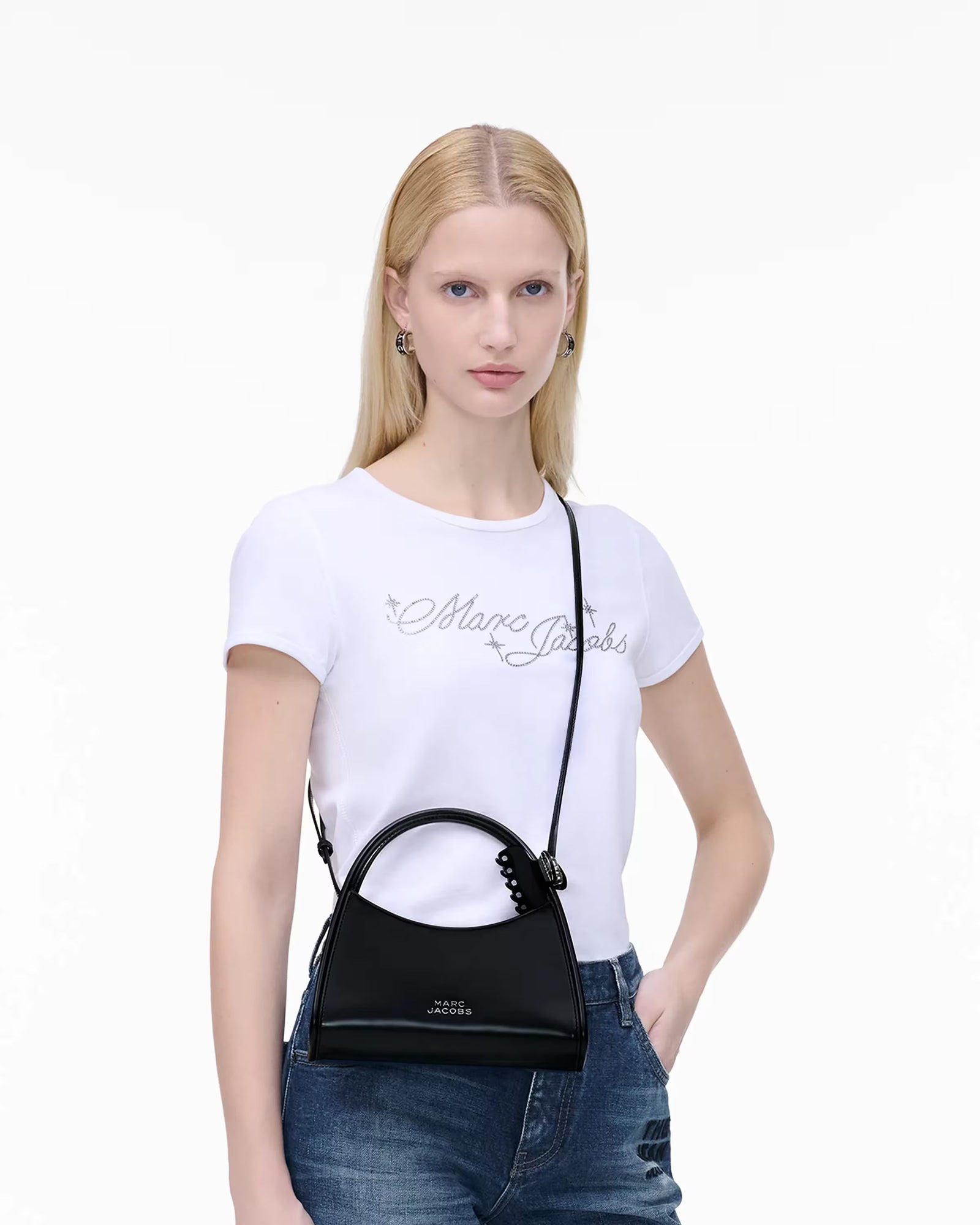 Marc Jacobs Marc Jacobs The Glam Claw Clip Crossbody Bag Black Black