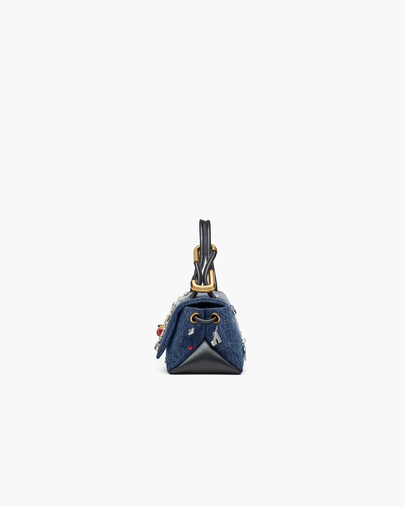 Marc Jacobs Marc Jacobs The Trinket Charm Denim Mini Dual Bag Medium Wash Multi Medium Wash Multi