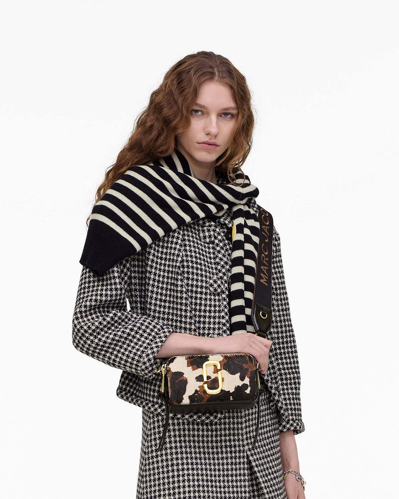 Marc Jacobs Marc Jacobs The Cow Haircalf Snapshot Mocha Multi Mocha Multi