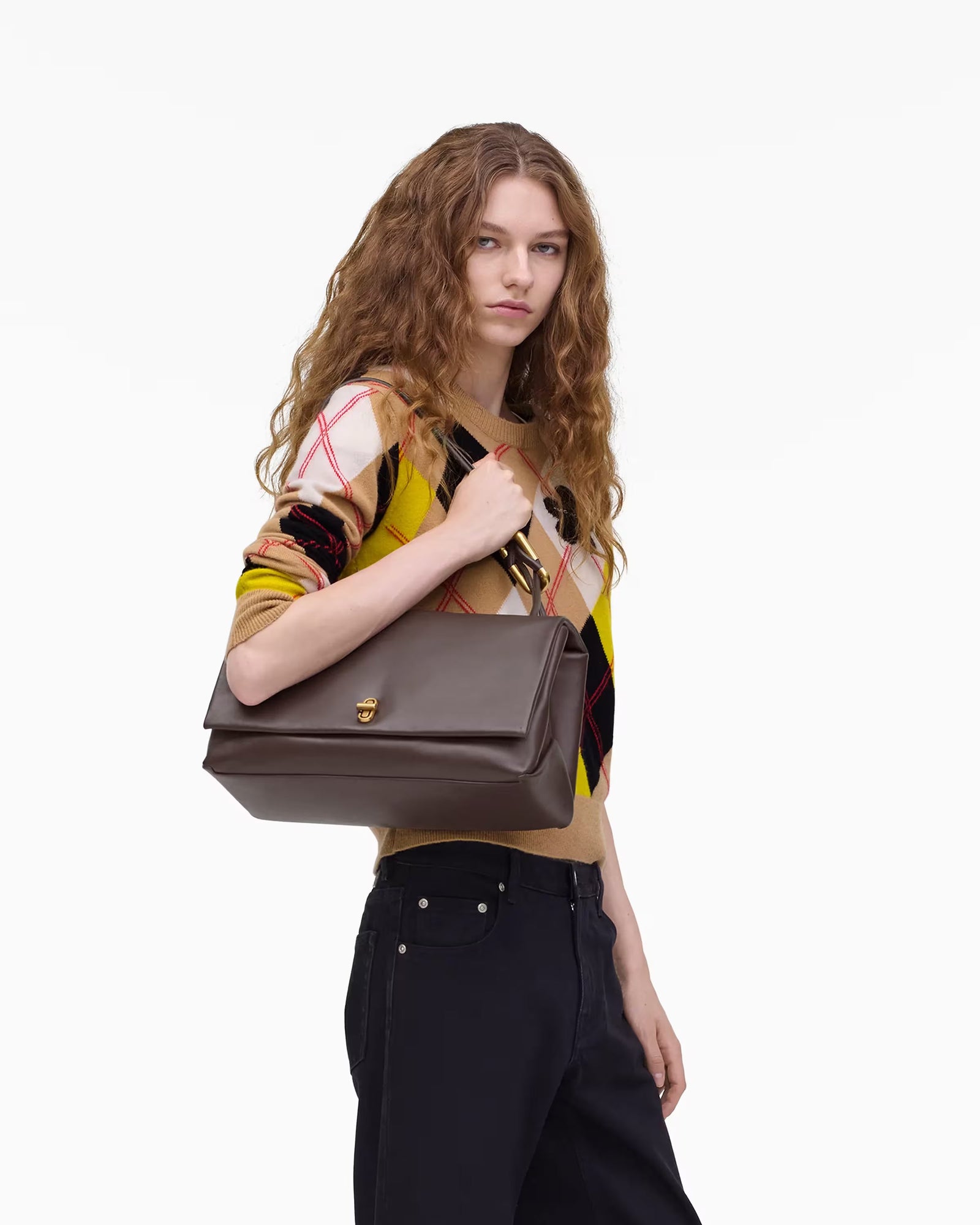 Marc Jacobs Marc Jacobs The Large Dual Bag Ganache Ganache