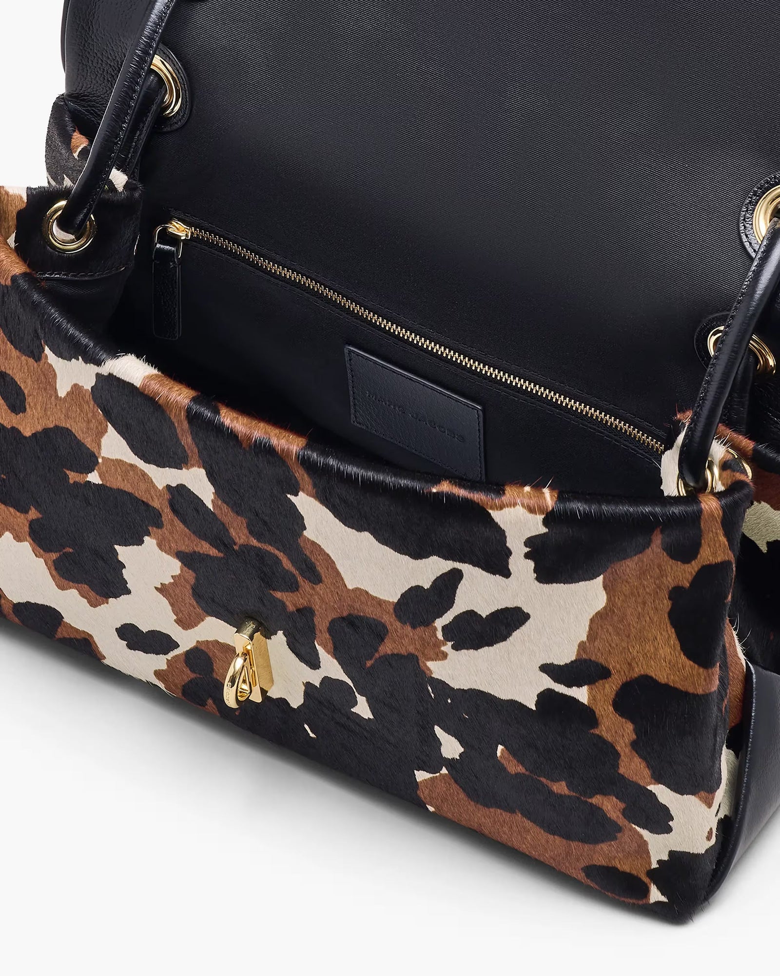 Marc Jacobs Marc Jacobs The Cow Haircalf Large Dual Bag Mocha Multi Mocha Multi