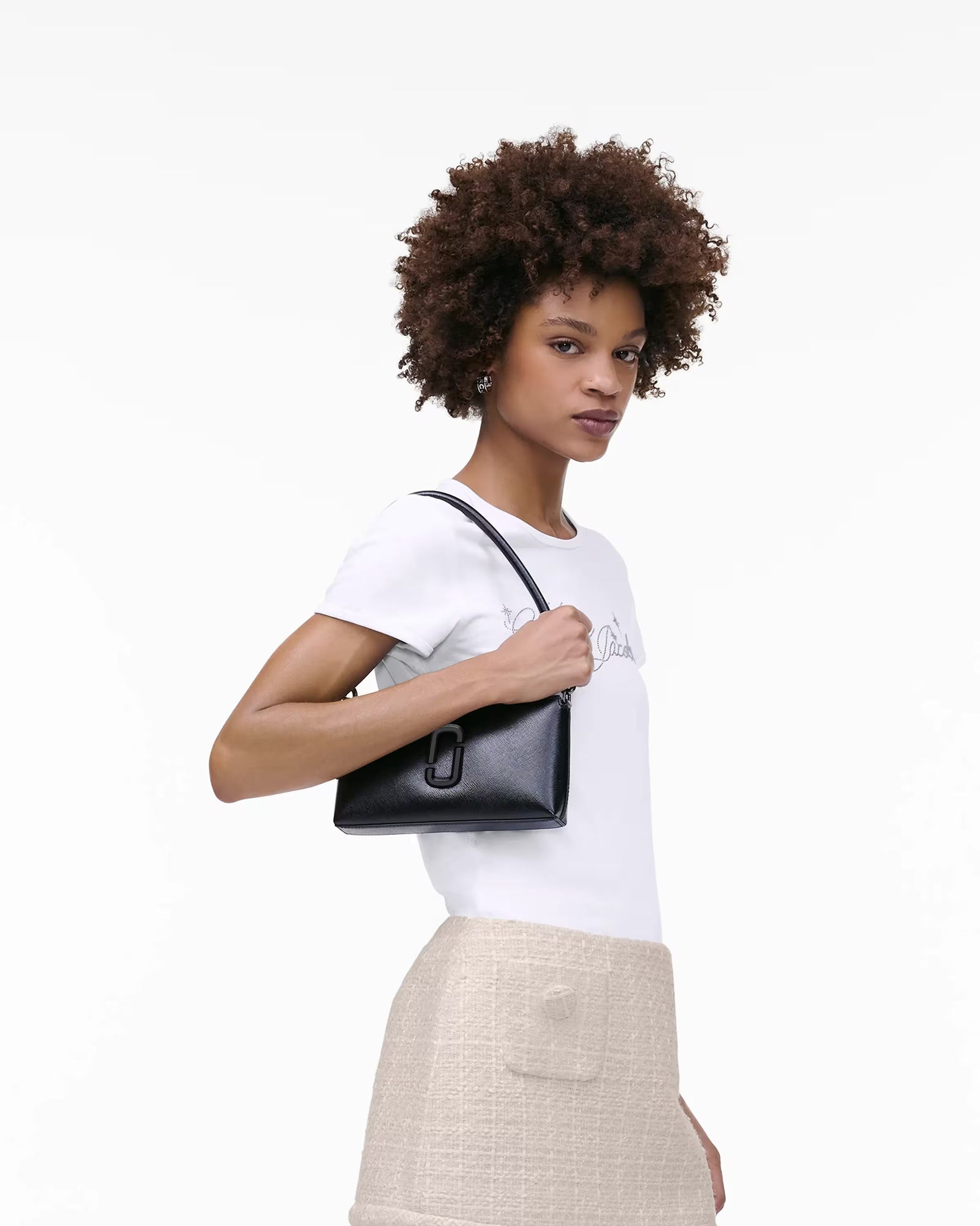Marc Jacobs Marc Jacobs The Snapshot DTM Convertible Shoulder Bag Black Black
