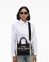 Marc Jacobs Marc Jacobs The Jacquard Small Tote Bag Black Black