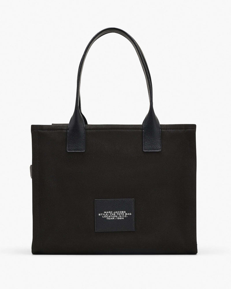 Marc Jacobs Marc Jacobs The Cargo Canvas Large Tote Bag Black Black