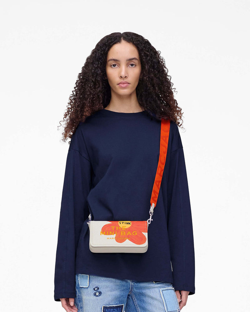 Marc Jacobs Marc Jacobs David Shrigley x Marc Jacobs Leather Mini Bag White Multi White Multi