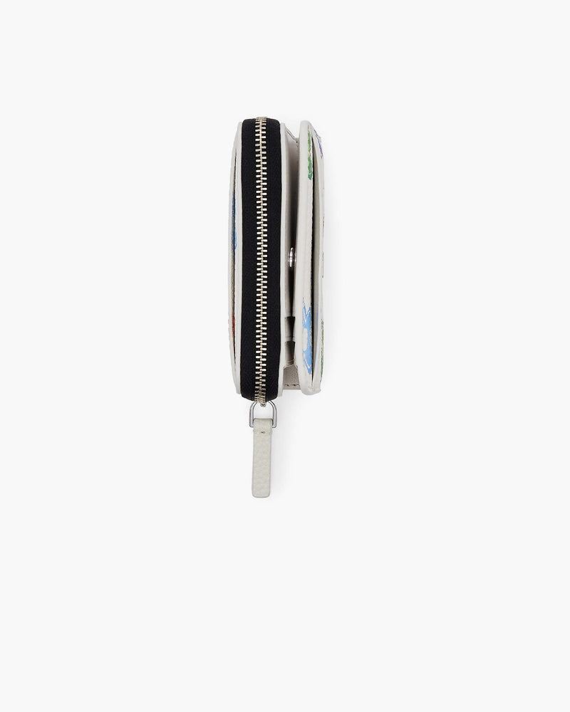 Marc Jacobs Marc Jacobs The Wild Daisy Mini Compact Wallet White Multi White Multi