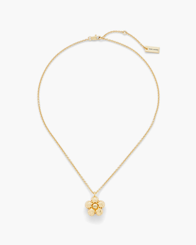 Marc Jacobs Marc Jacobs The Daisy Balloon Necklace Light Antique Gold Light Antique Gold