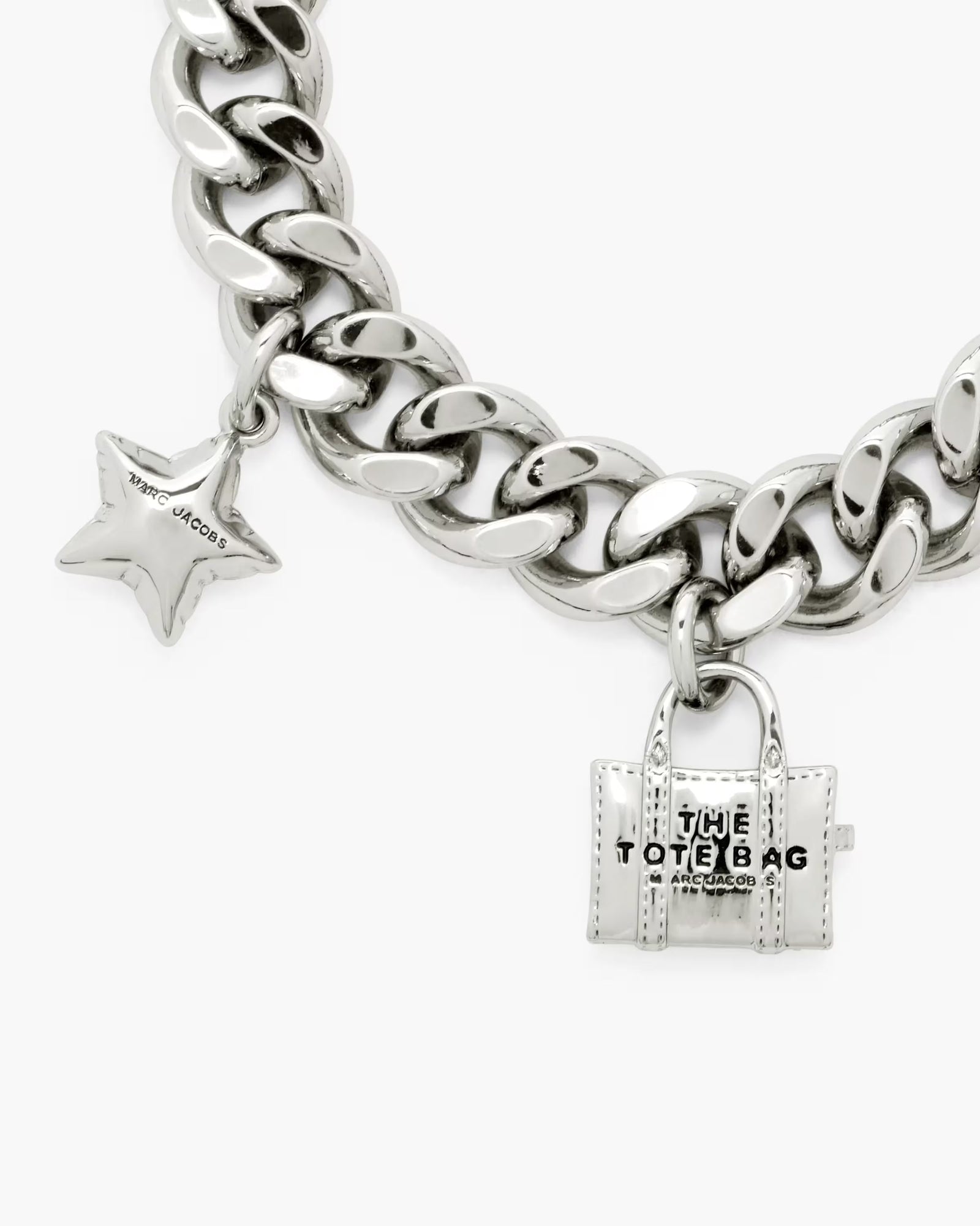 Marc Jacobs Marc Jacobs The Mini Icon Charm Bracelet Light Antique Silver Light Antique Silver