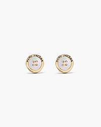 Marc Jacobs Marc Jacobs The Button Mother Of Pearl Stud Earrings Gold/Mop Gold/mop