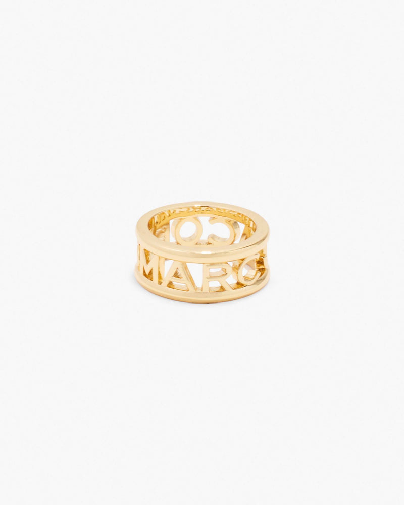 Marc Jacobs Marc Jacobs The Monogram Ring Gold Gold