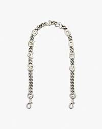 Marc Jacobs Marc Jacobs The Logo Chain Shoulder Strap Nickel Nickel
