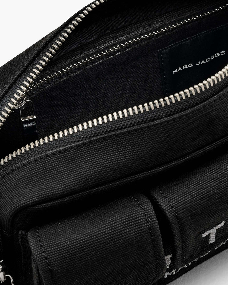 Marc Jacobs Marc Jacobs The Cargo Canvas Shoulder Bag Black Black