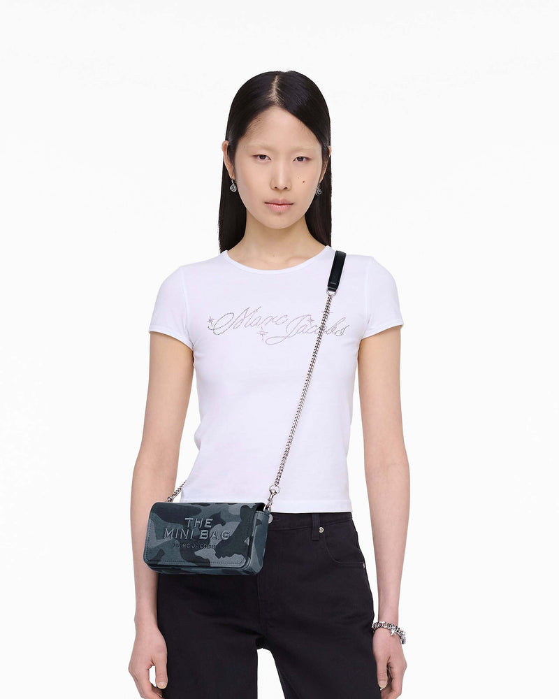 Marc Jacobs Marc Jacobs The Camo Jacquard Chain Mini Bag Blue Multi Blue Multi