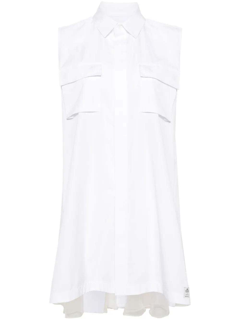 pleated mini dress