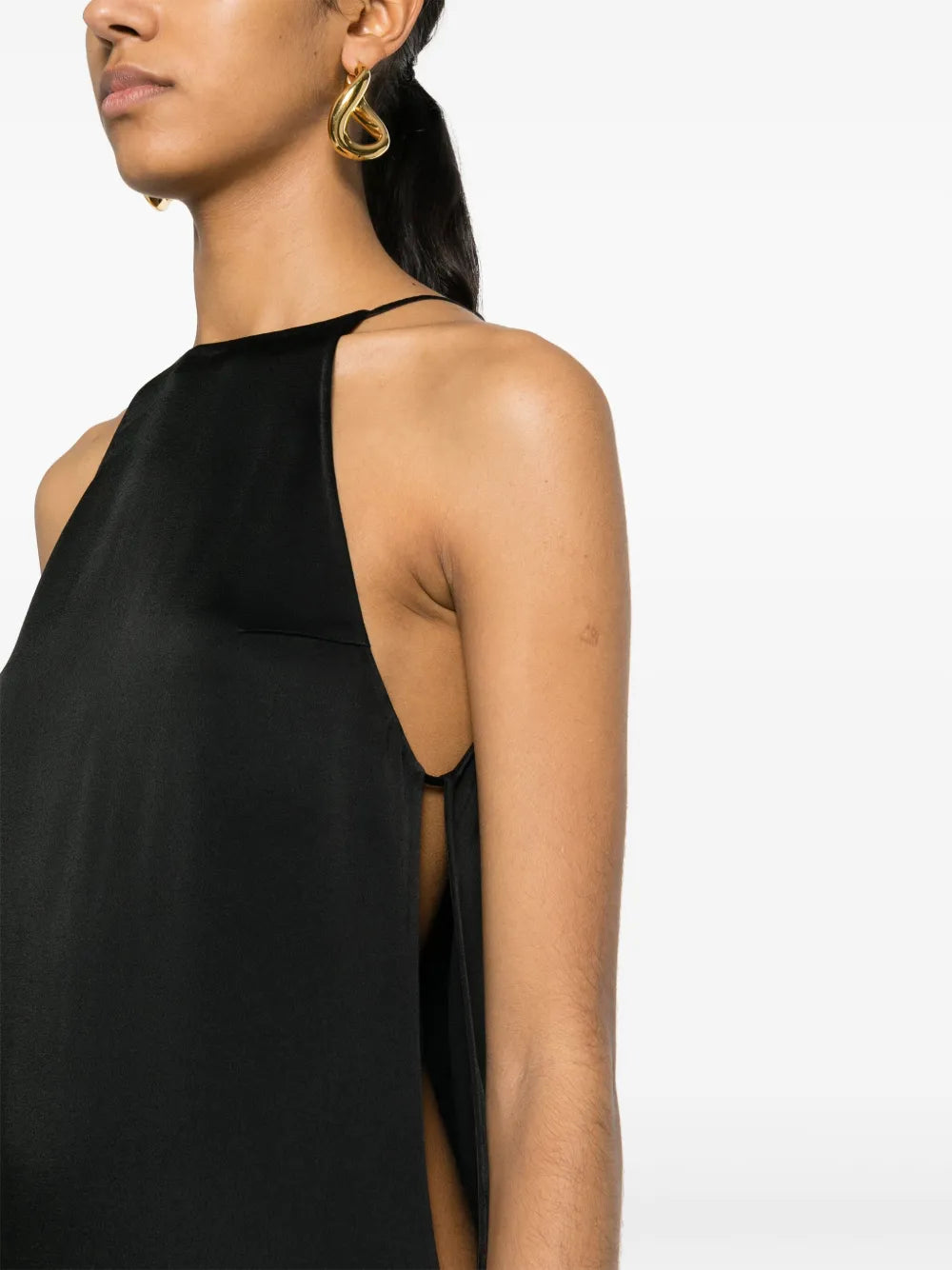 cut-out detail dress