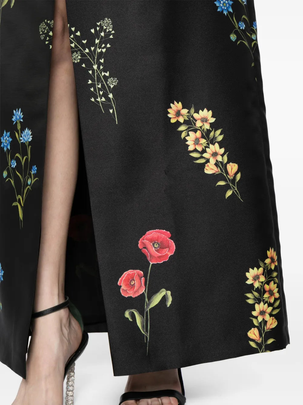 Marsden floral-print gown